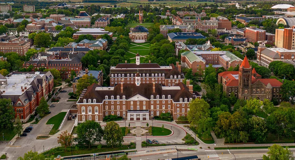 Campus / aerial photo