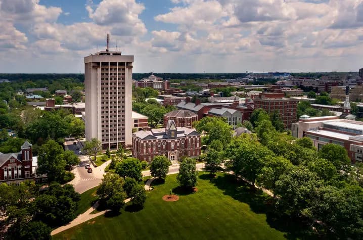Campus / aerial photo