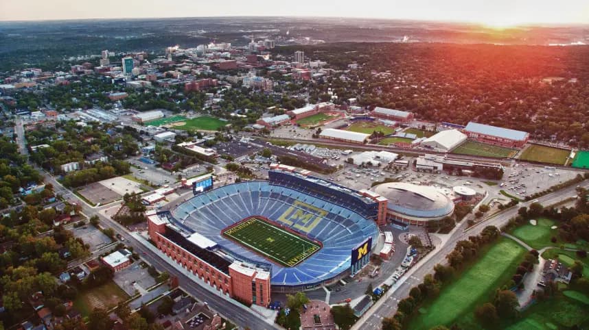 Campus / aerial photo
