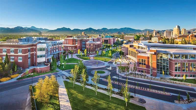 Campus / aerial photo