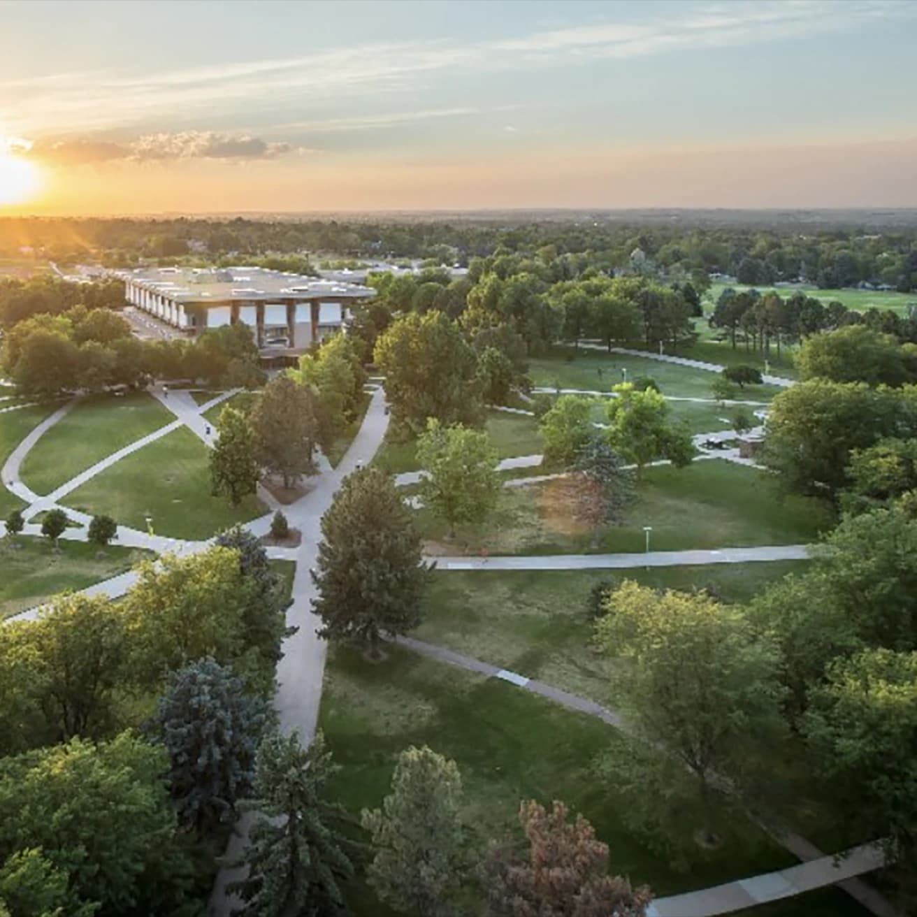 Campus / aerial photo