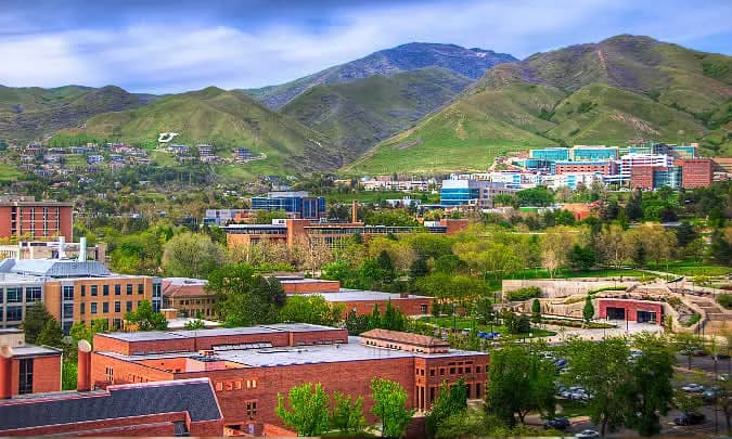 Campus / aerial photo