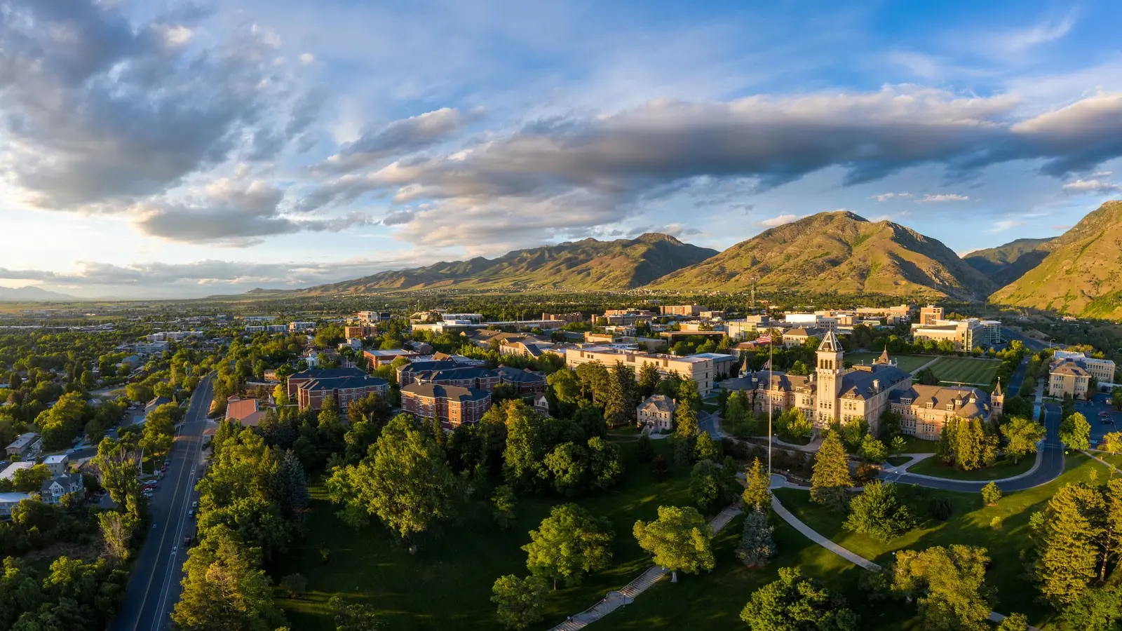 Utah State University campus image