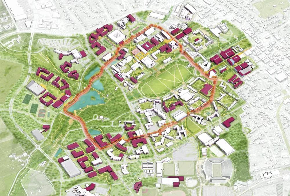 Campus / aerial photo