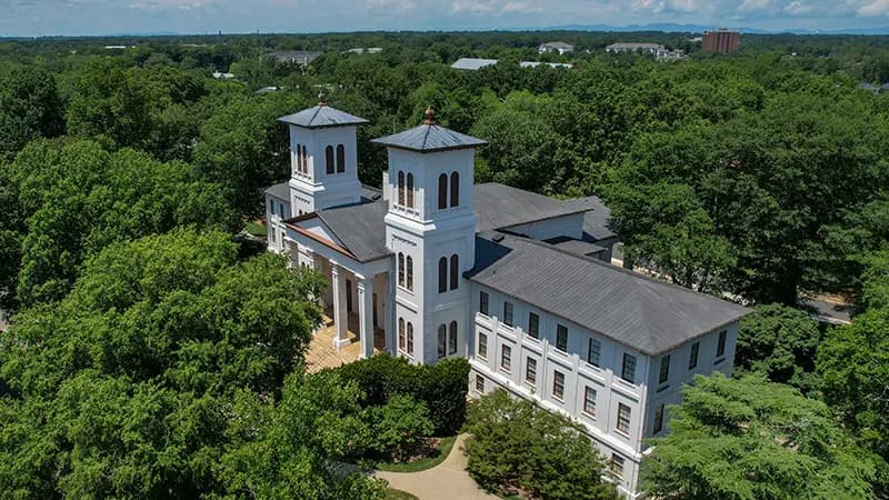 Wofford College campus image